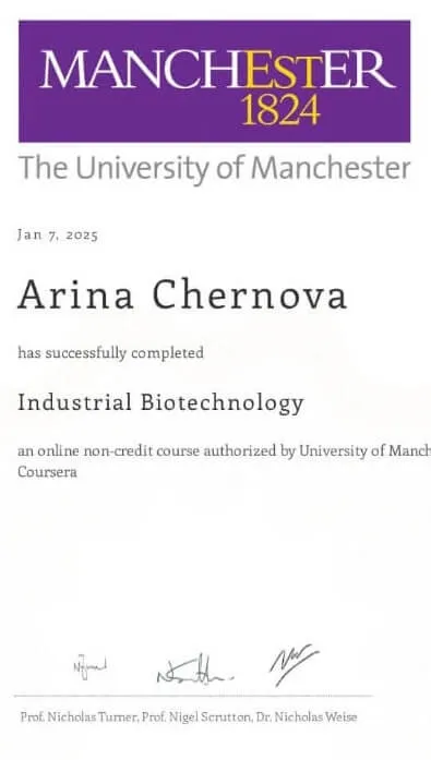 Industrial Biotechnology Study